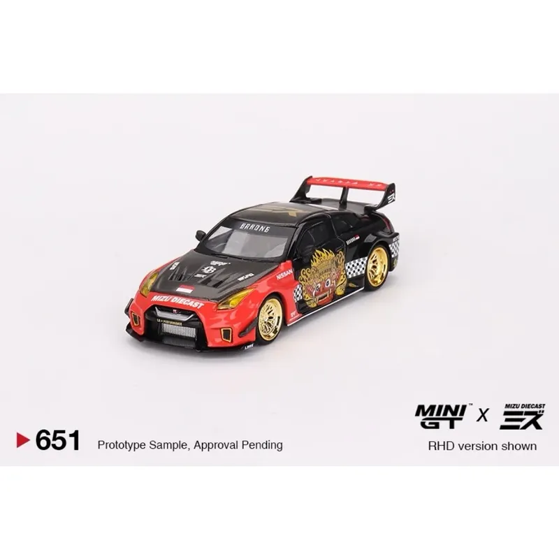 LB-Silhouette WORKS GT Nissan 35GT-RR - 651 - Mini GT - 1:64