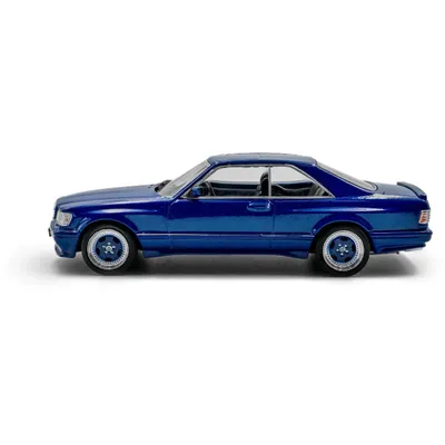 Mercedes-Benz 560 SEC AMG - Blå - 1990 - Solido - 1:43