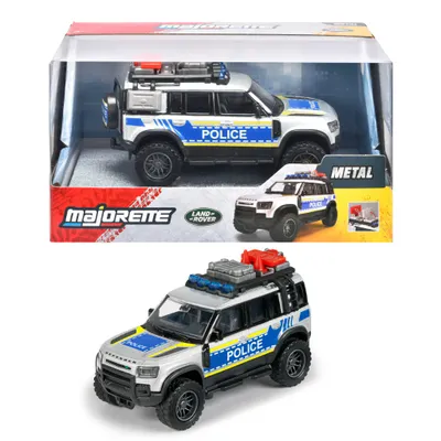 Land Rover Defender 90 Police - Majorette Grand Series