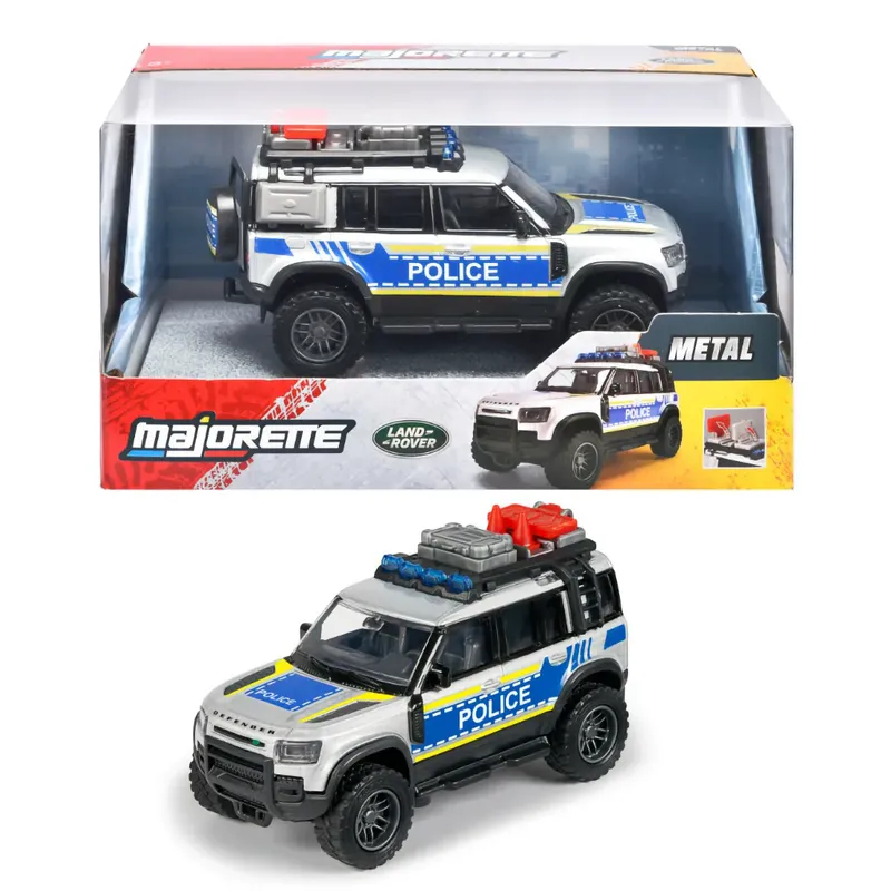 Land Rover Defender 90 Police - Majorette Grand Series