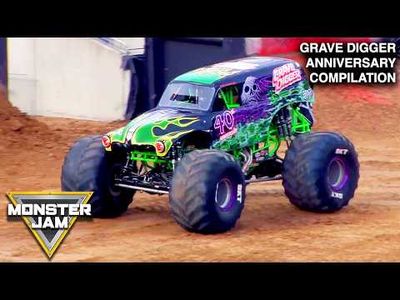 Grave Digger - Monster Jam - Monster Truck - 10 cm