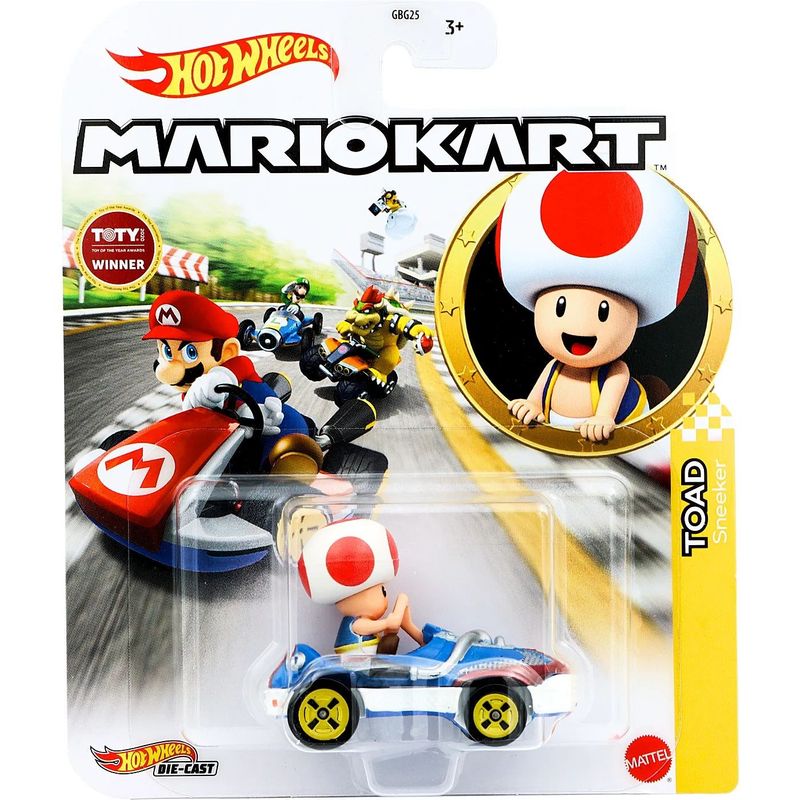 Toad - Mario Kart - Sneeker - Hot Wheels