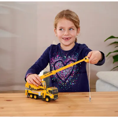 Volvo FMX Kranbil - Truck Crane - Majorette - 19 cm