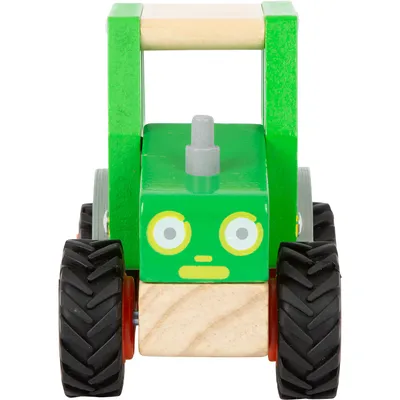 Traktor i trä - Grön - Small Foot