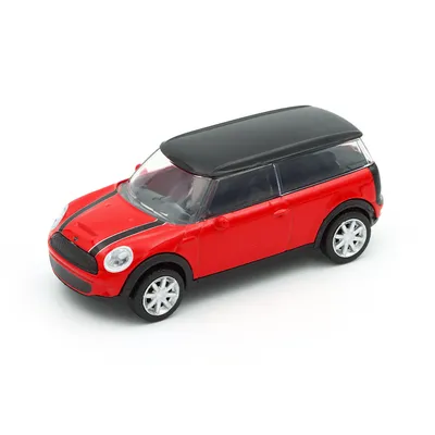 MINI Clubman - Röd - Rastar - 9 cm