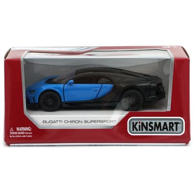 Bugatti Chiron Supersport - Blå och Svart - Kinsmart - 1:38