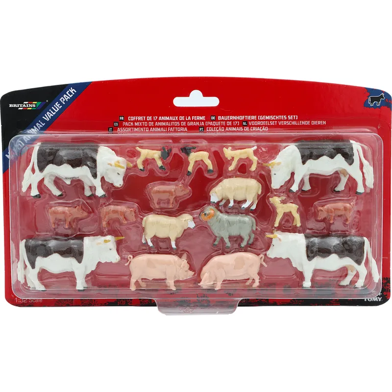 Set med djur - Mixed Animal Value Pack - Britains