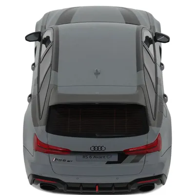 Audi RS 6 GT Avant - 2024 - Grå - GT Spirit - 1:18