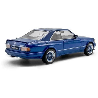 Mercedes-Benz 560 SEC AMG - Blå - 1990 - Solido - 1:43