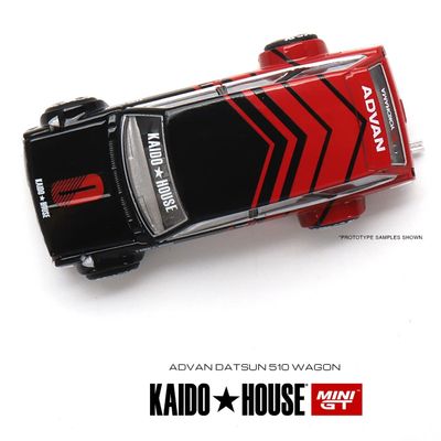 Datsun 510 Wagon - 033 - Kaido House - Mini GT - 1:64
