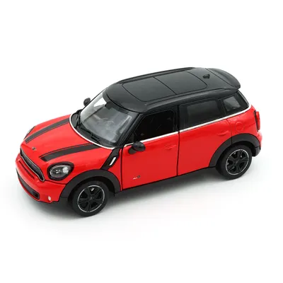 MINI Cooper S Countryman - Röd / Svart - Rastar - 1:24