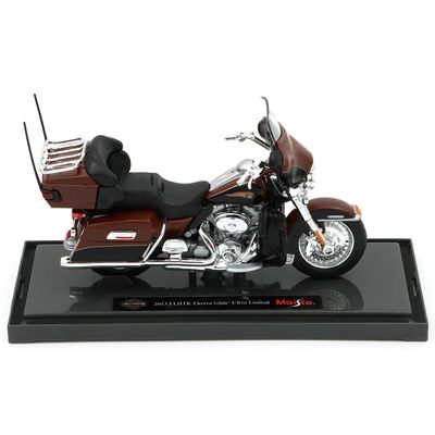 2013 FLHTK Electra Glide Ultra Limited - Brun - Maisto 1:18