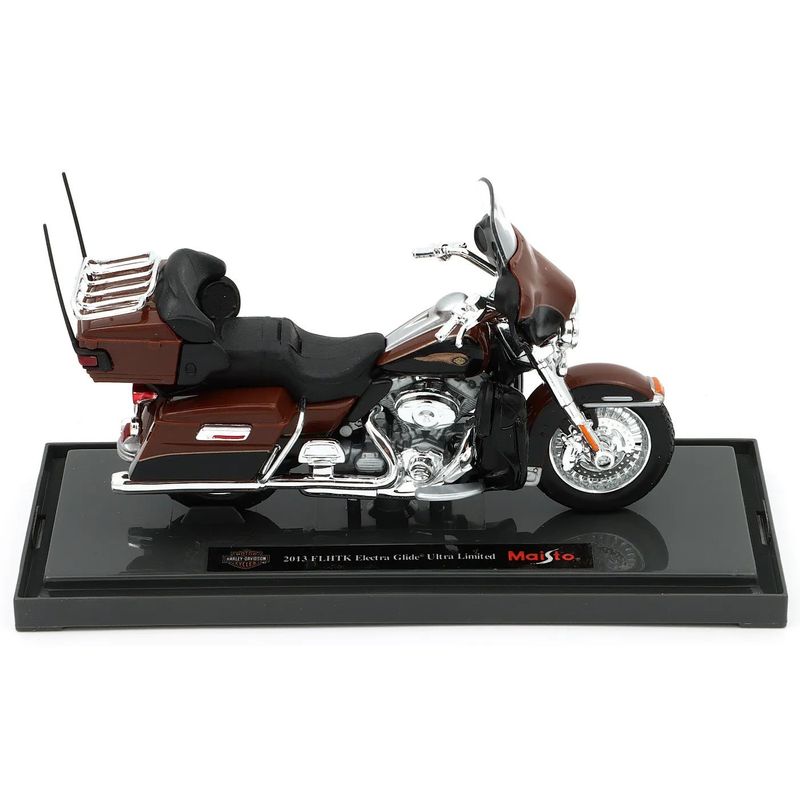 2013 FLHTK Electra Glide Ultra Limited - Brun - Maisto 1:18