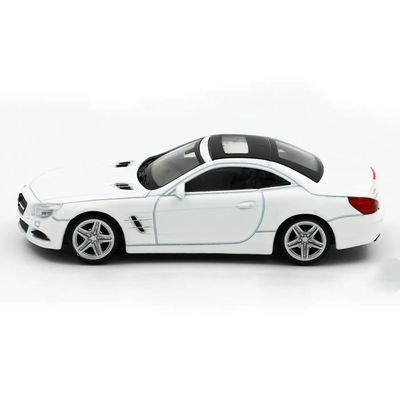 12 Mercedes-Benz SL 500 - Vit - Welly - 1:43