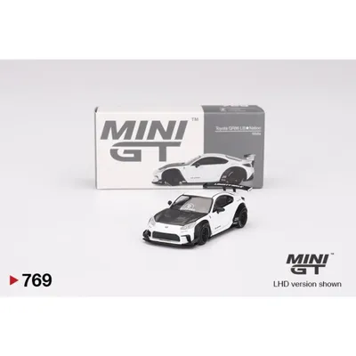 Toyota GR86 LB Nation - Vit - 769 - Mini GT - 1:64