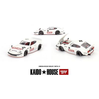 Datsun KAIDO Fairlady Z MOTUL V3 - 064 - Mini GT - 1:64