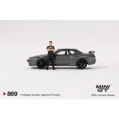 Nissan Skyline GT-R (R32) - Tsugio Matsuda - 869 - Mini GT