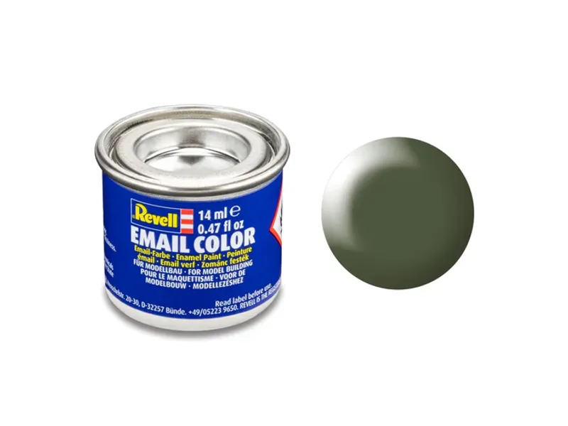 Silk "Olive Green" - 361 - RAL 6003 - Emaljfärg - Revell