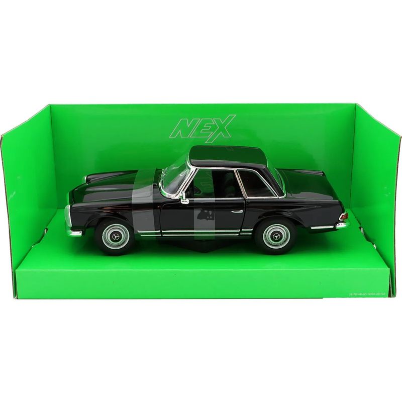 1963 Mercedes-Benz 230 SL - Svart - Welly - 1:24