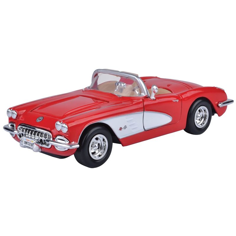 1959 Corvette (C1) - Röd - Motormax - 1:24