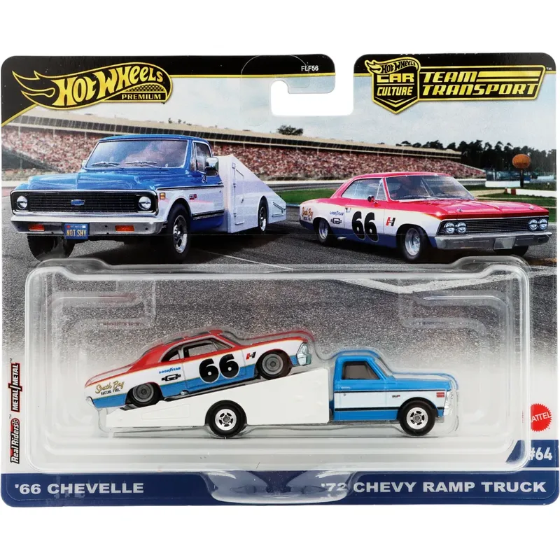 '66 Chevelle + '72 Chevy Ramp Truck - TT #64 - Hot Wheels