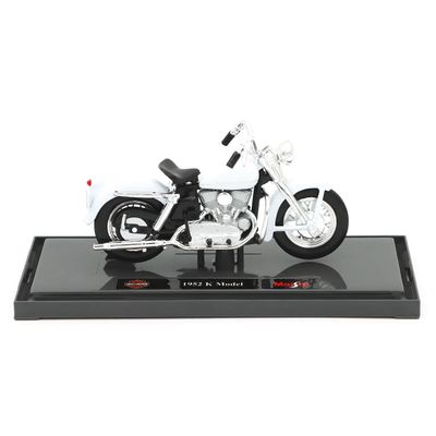 1952 K Model - Harley-Davidson - Vit - Maisto - 1:18