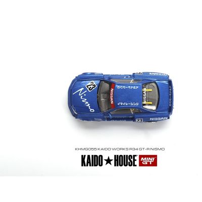 Nissan Skyline GT-R R34 - Kaido House - 055 - Mini GT - 1:64