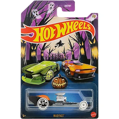 Halloween Series - 5 x Leksaksbilar - Hot Wheels