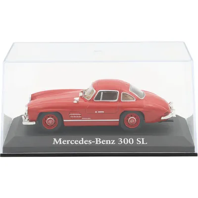 Mercedes-Benz 300 SL - Röd - Atlas Editions - 1:43