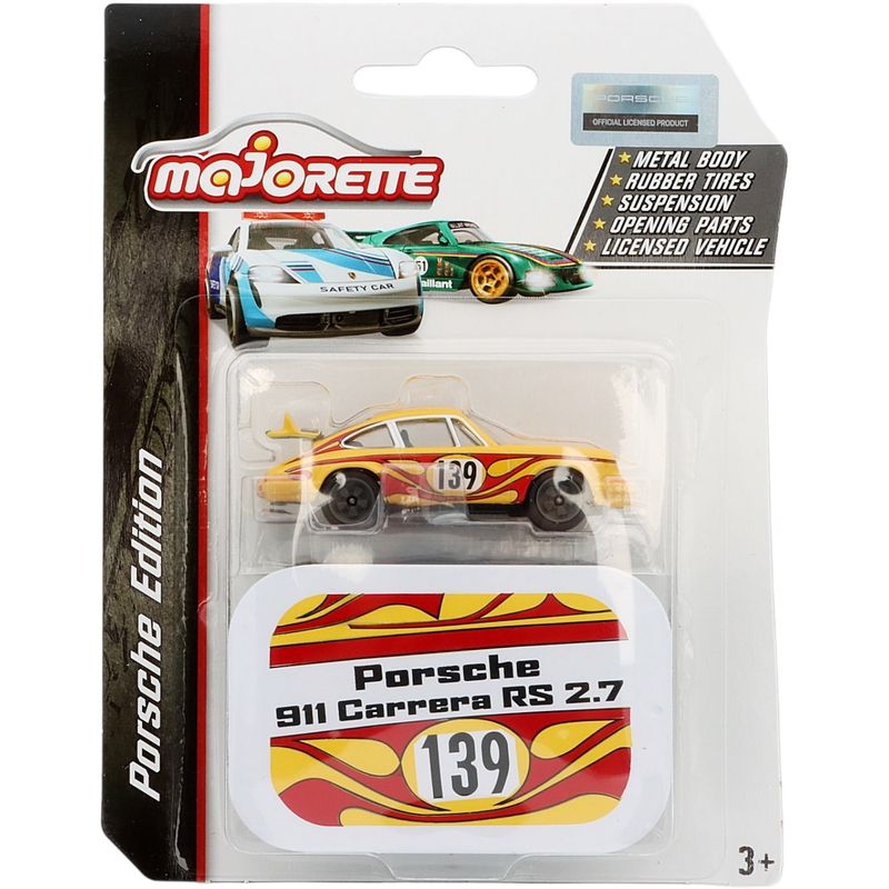 Porsche 911 Carrera RS 2.7 - Gul - Majorette