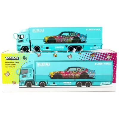 Mitsubishi Fuso Super Great - LB-TRUCKS - TRUCK64 - Tarmac Works - 1:64