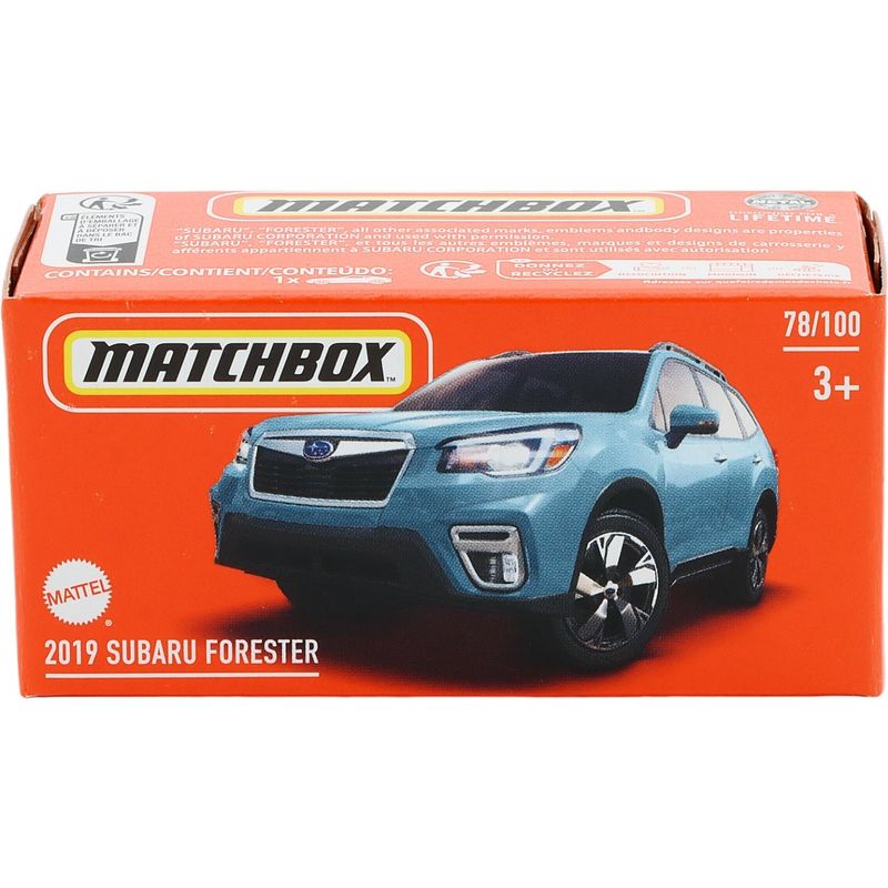 2019 Subaru Forester - Blå - Power Grab - Matchbox