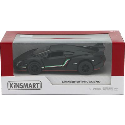 Lamborghini Veneno - Svart - Kinsmart - 1:36