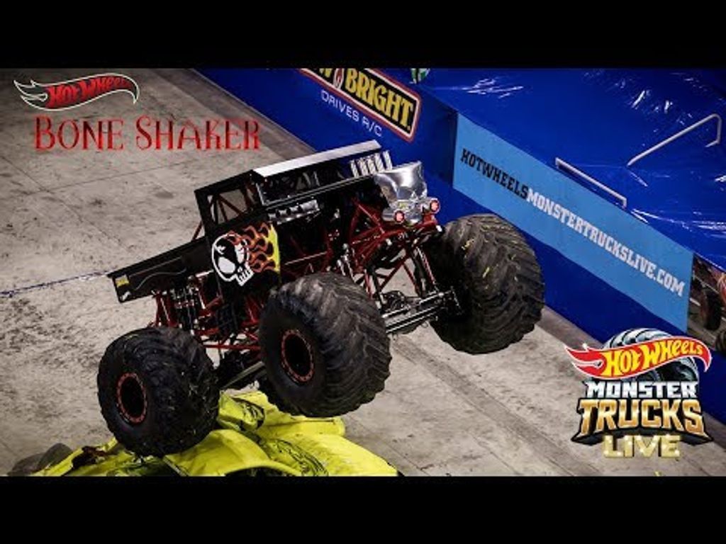 Bone Shaker - Monster Trucks - Glow in the Dark - Hot Wheels