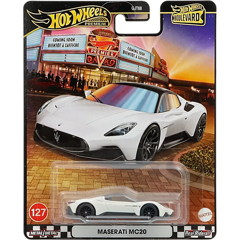 Maserati MC20 - Vit - Boulevard 127 - Hot Wheels