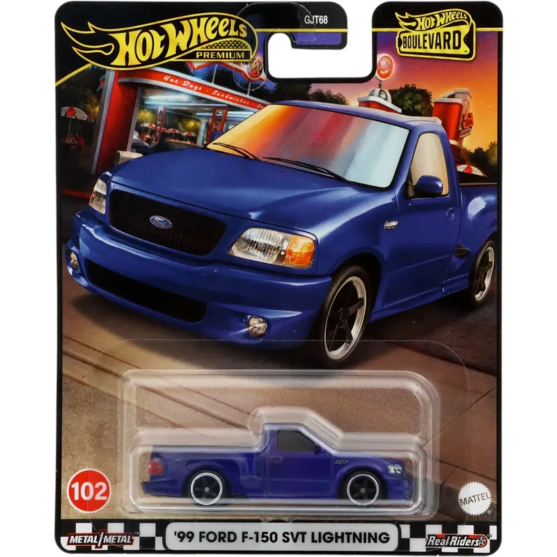 '99 Ford F-150 SVT Lightning - Boulevard 102 - Hot Wheels