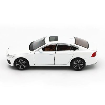 Volvo S90 - Vit - Ljud & Ljus - Tayumo - 1:32