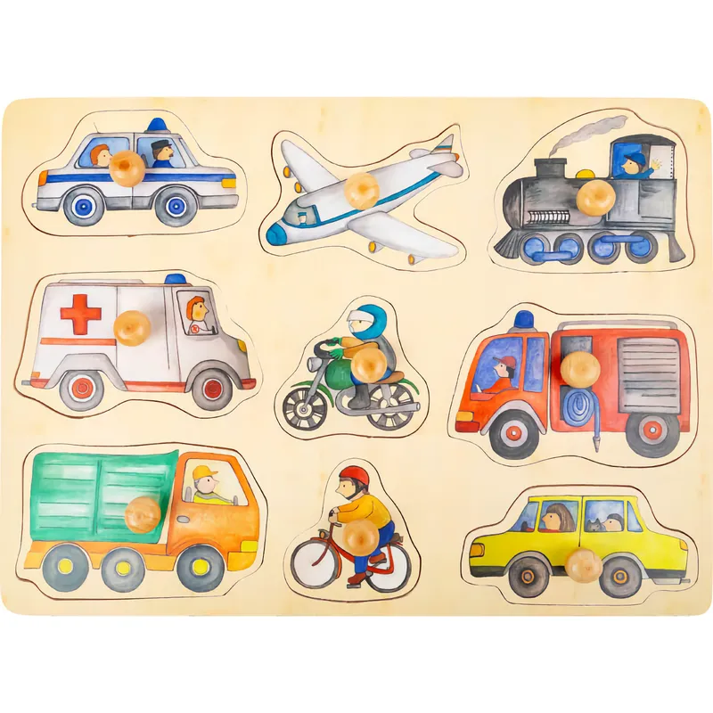 Pussel - Transport - 9 bitar - Small Foot