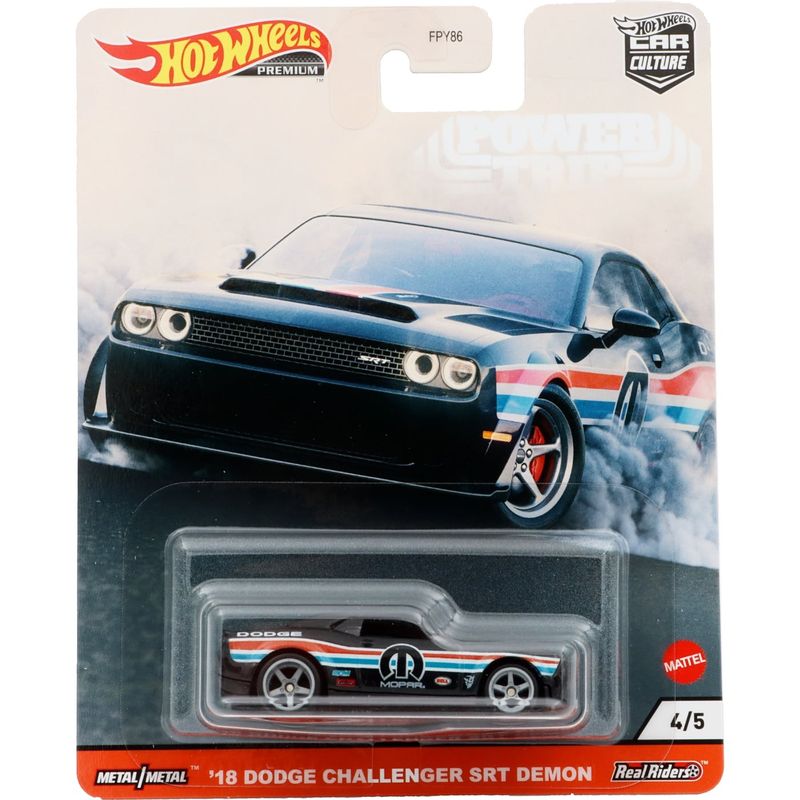 18 Dodge Challenger SRT Demon - Power Trip 4/5 - Hot Wheels