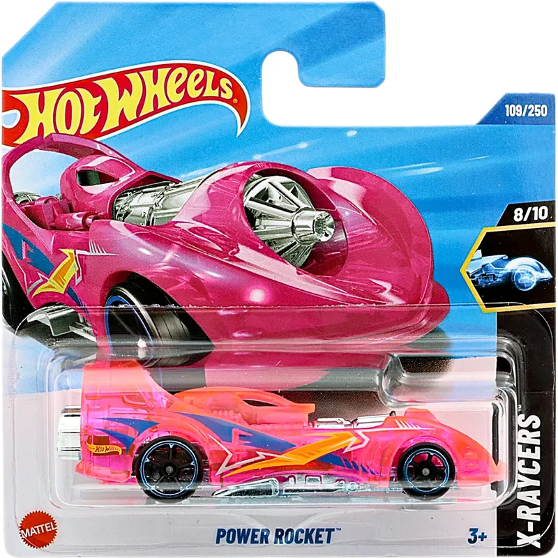Power Rocket - Rosa - X-Raycers - Hot Wheels