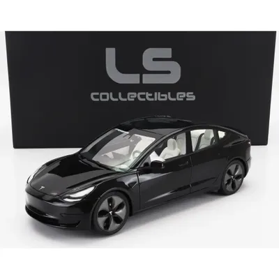 Tesla Model 3 - 2021 - Svart - LS Collectibles - 1:18