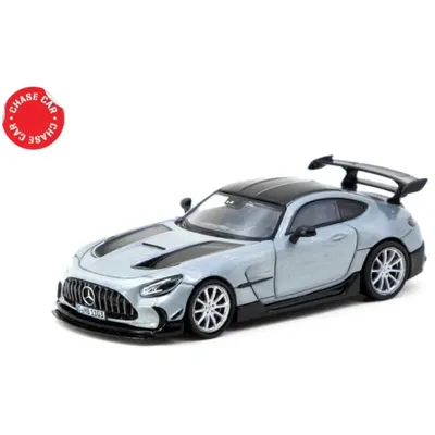 Mercedes-Benz AMG GT Black Series - Silver - Tarmac - 1:64