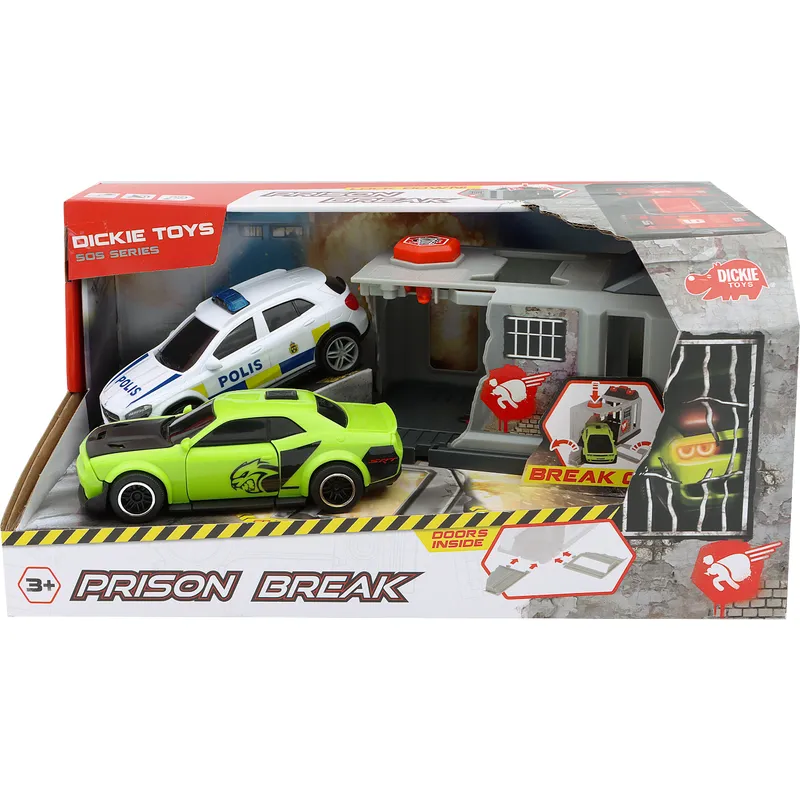 Polis och Dodge - Prison Break - Dickie Toys