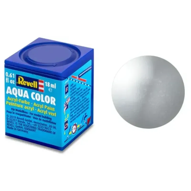 Metallic "Silver" - 90 - Aqua Color - Revell