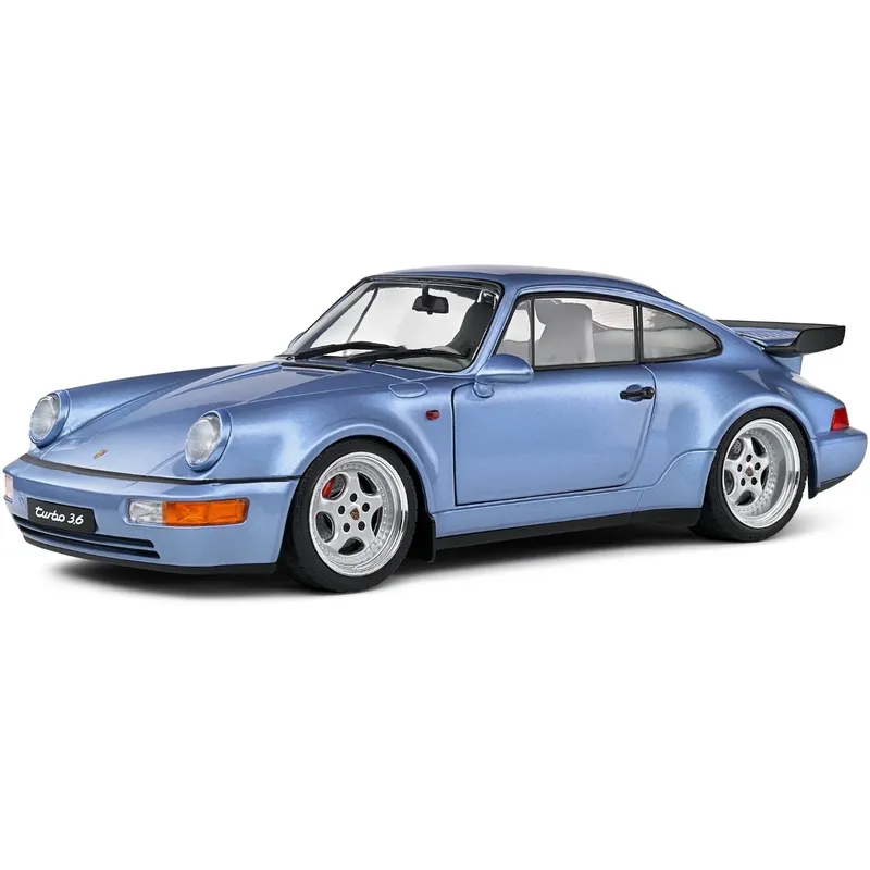 Porsche 911 (964) Turbo - 1990 - Blå - Solido - 1:18