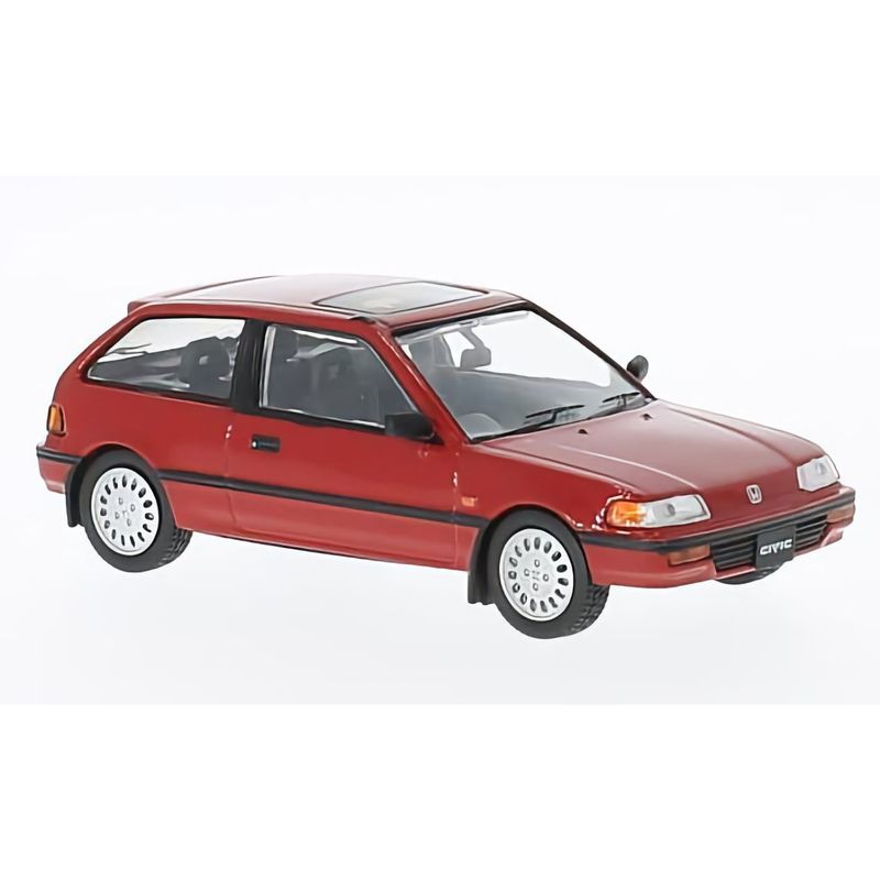 Honda Civic 1987 - Röd - 1:43 - First 43 Models