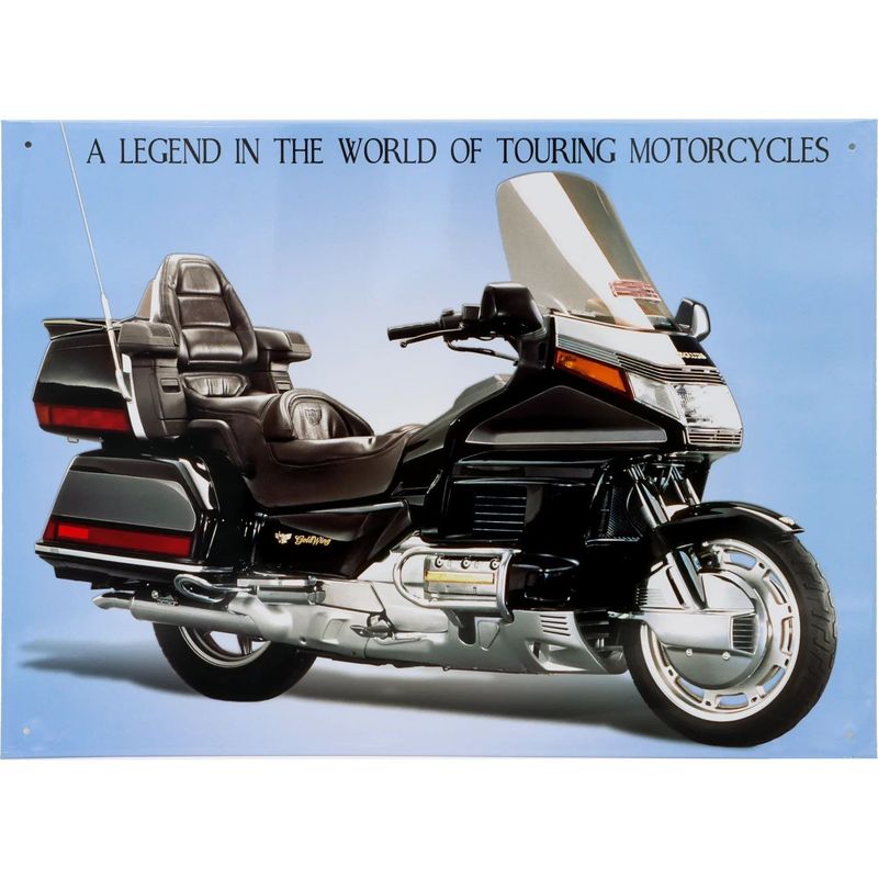 Fynd - Honda Gold Wing - Plåtskylt - 41x30 cm