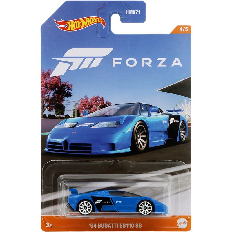 94 Bugatti EB110 SS - Blå - Forza - 4/5 - Hot Wheels