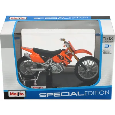 KTM 525 SX - Motocrosscykel - Orange - Maisto - 13 cm