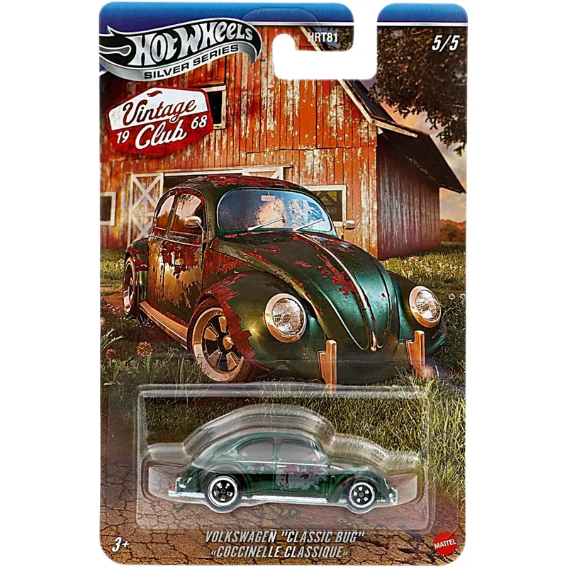 Volkswagen "Classic Bug" - Grön - Vintage Club 5/5 - Hot Wheels